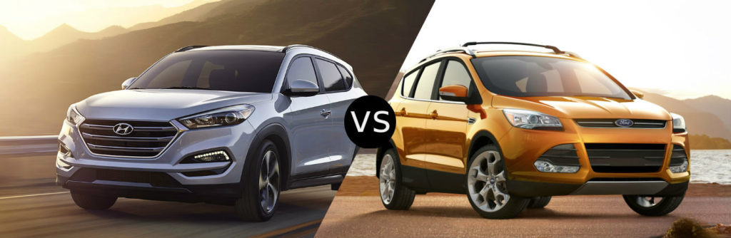 2016 Hyundai Tucson vs 2016 Ford Escape