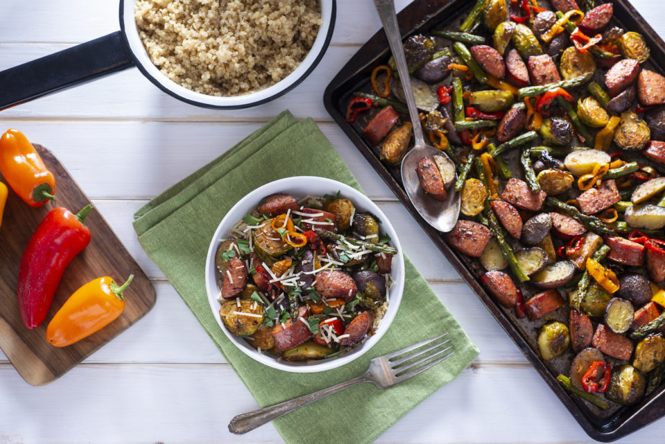 Sheet Pan Sausage