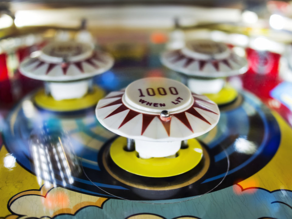 Antique Pinball Machine