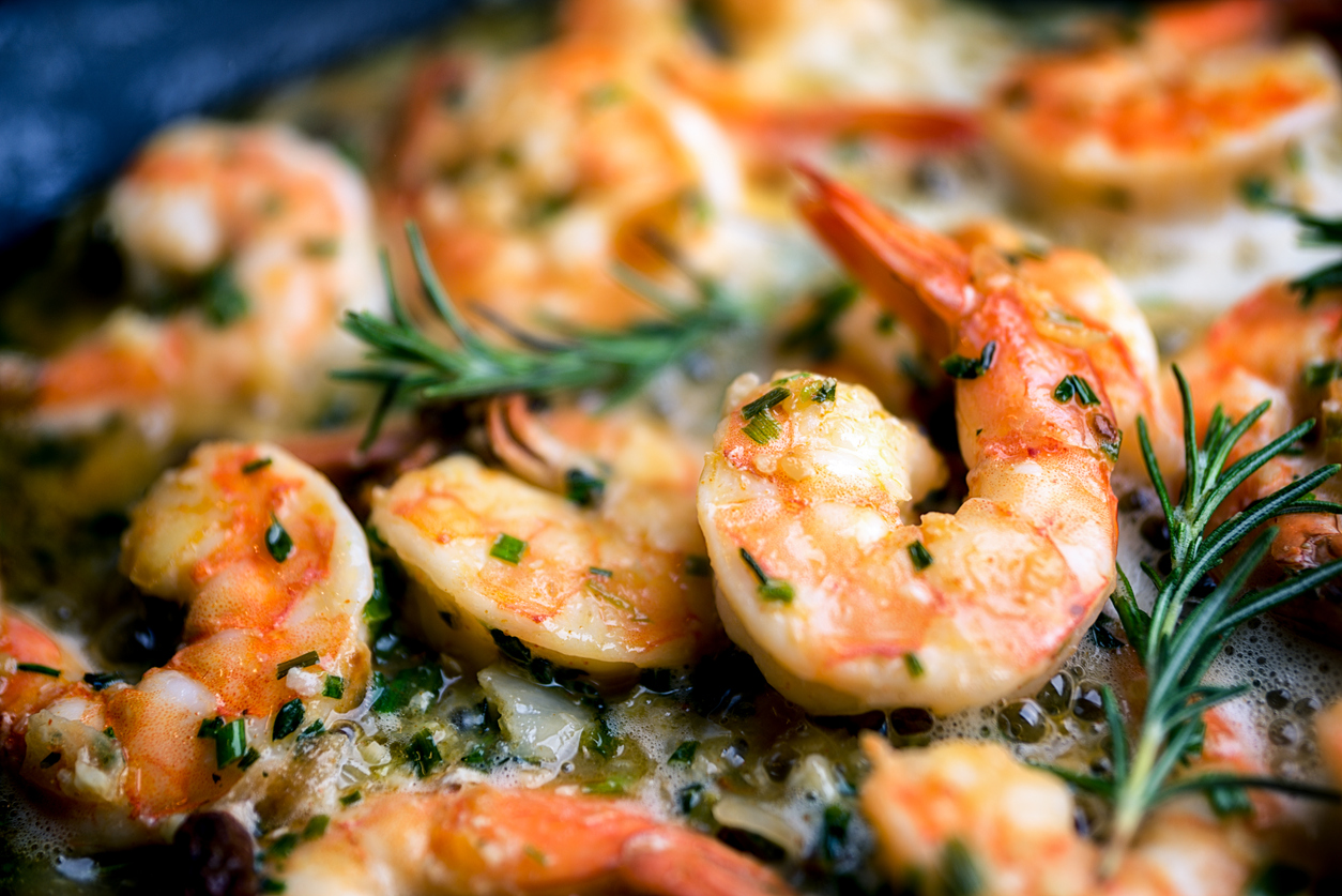 jumbo shrimp with garlic and lemon 